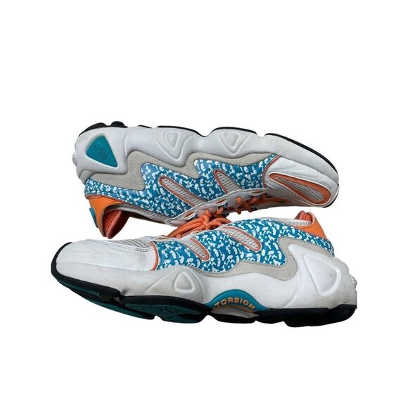 Adidas FYW S-97 Sneakers Equipment Originals Orange Aqua Men’s Sz 8.5 main image 9